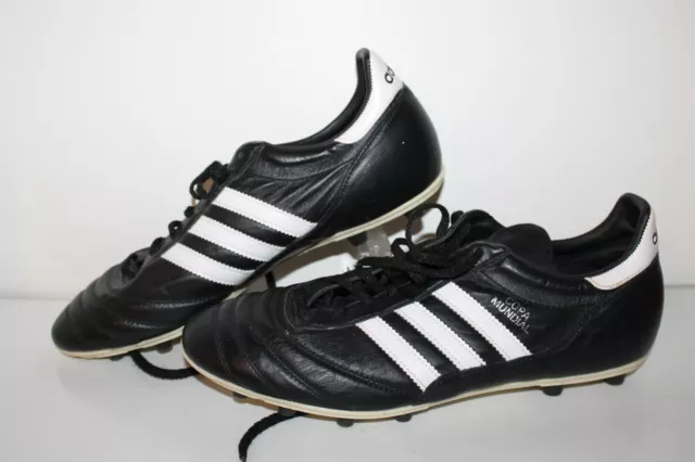 Adidas Copa Mundial Soccer Cleats, 015110, Black/White, Mens Size 12