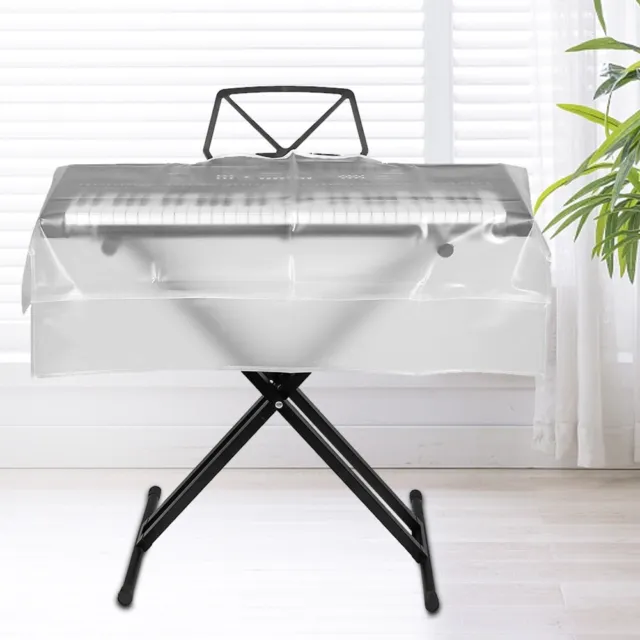 88Keys Transparent Frosted Piano Cover Waterproof Digital Piano Cover (88 keys)