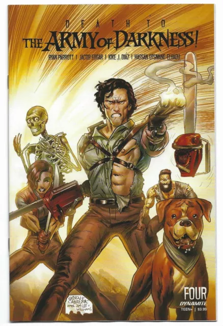 Death to Army of Darkness #4 2020 Unread Gedeon Homage Variant Cover D Dynamite