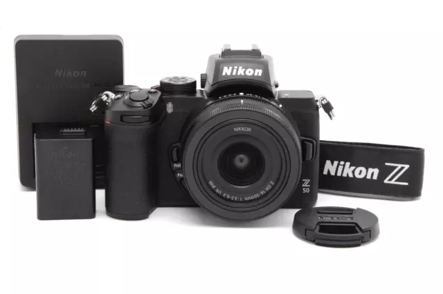 Near Mint Nikon Z50 Mirrorless Camera with 16-50mm Lens (Only 75 Shots) #42708