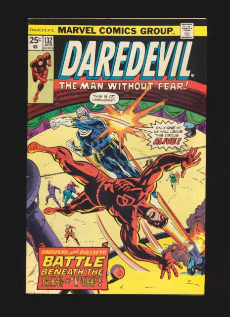 Daredevil # 132 - 2nd Bullseye VF+ Cond.