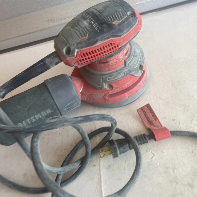CRAFTSMAN RANDOM ORBIT Sander, 3Amp, Corded (CMEW231) 29.00 PicClick