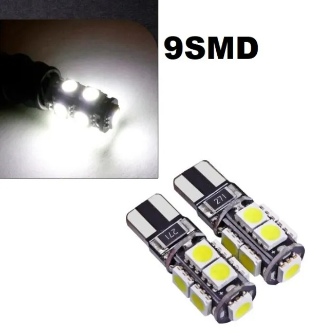 FIT AUDI 501 W5W Led White Xenon Side Light Bulbs Canbus Error Free Wedge