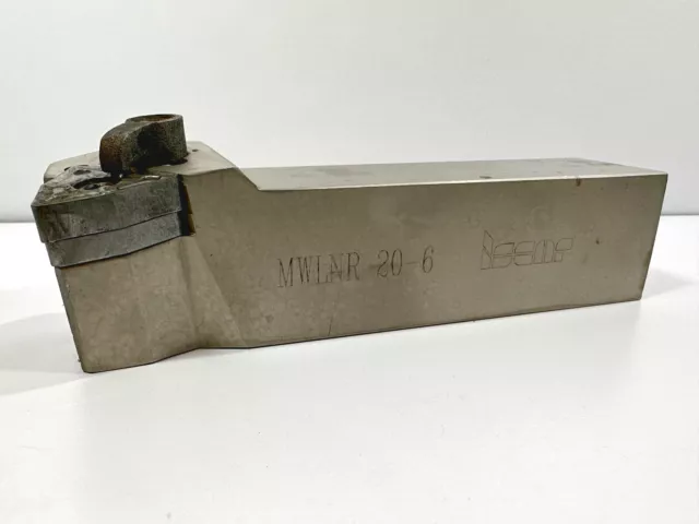 ISCAR MWLNR 20-6 Used Lathe Tool Holder 1.25" Shank 1pc - CUT SHORT OAL: 5.5"
