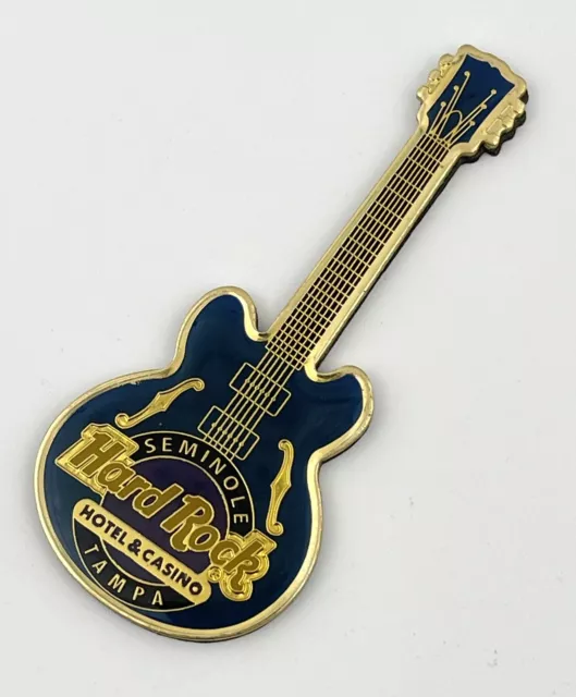 Hard Rock Cafe Tampa Seminole Hotel Casino Magnet Guitar Pincraft