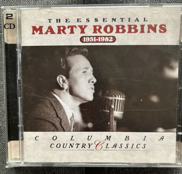 The Essential MARTY ROBBINS 1951-1982 Double CD Columbia Country Classics.