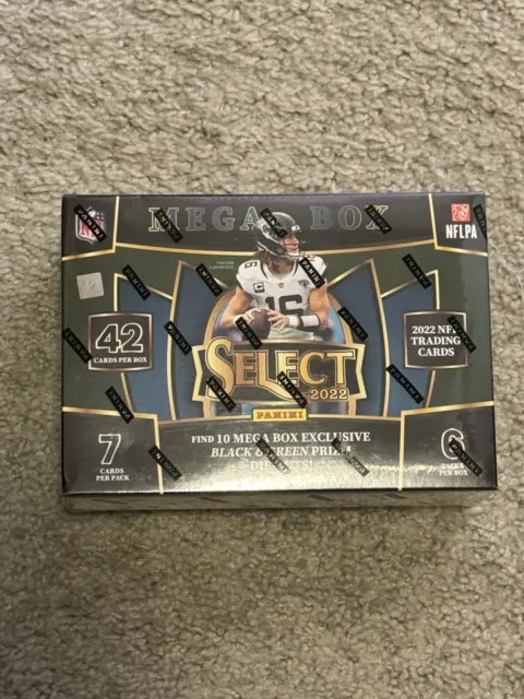 2022 Panini NFL Select Football Trading Card Mega Box
