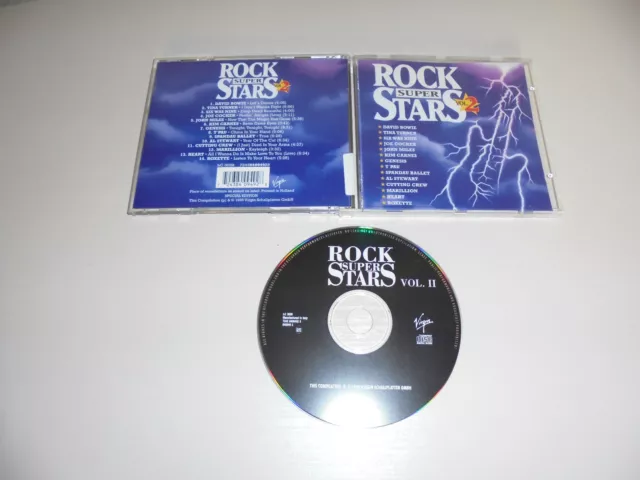 CD Rock Super Stars Vol. 2 Roxette, Genesis, David Bowie, Tina Turner  1995 üb