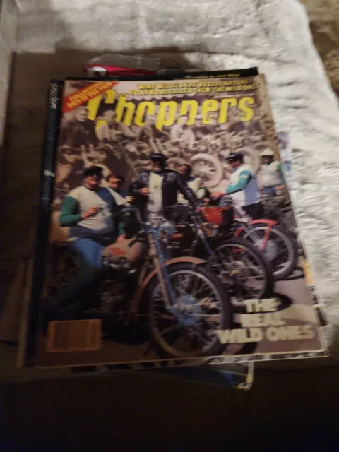 Choppers Magazine December 1977 Wino Willie Boozefighters MC The Real Wild Ones