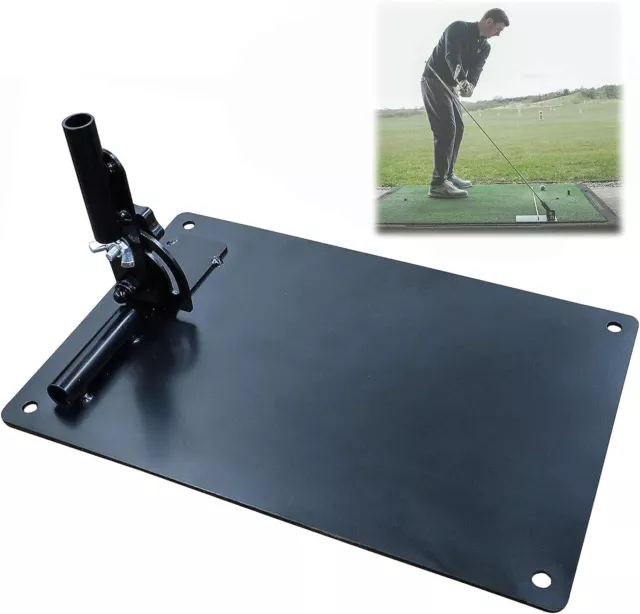 Golf Alignment Training Swing Stick Tube New Plate Practice Aid Stick Holder AU 2