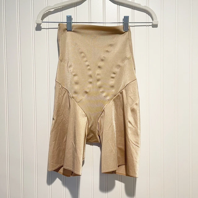 Soma Beige Thigh Slimmer Shorts Size Large