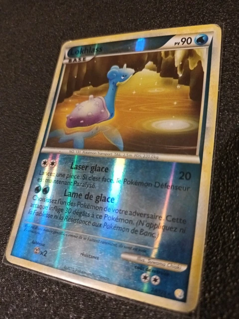 Carte pokemon reverse brillante lokhlass 24 123