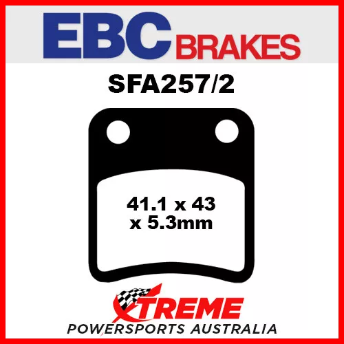 Piaggio MP3 250cc 2006-2008 EBC Organic Parking Brake Pad SFA257/2