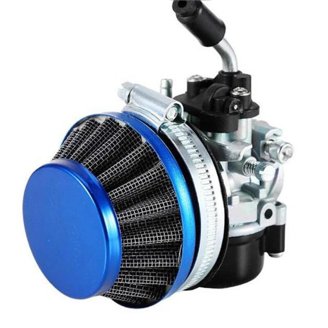 Carburetor Air Filter For 47-80CC 49CC ATV Motorcycle Dirt Bike Universal Blue