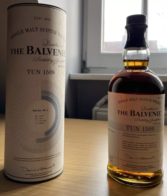 Balvenie Tun 1509 Batch 1, Single Malt Scotch Whisky 700ml, 2014er, Sammlerstück