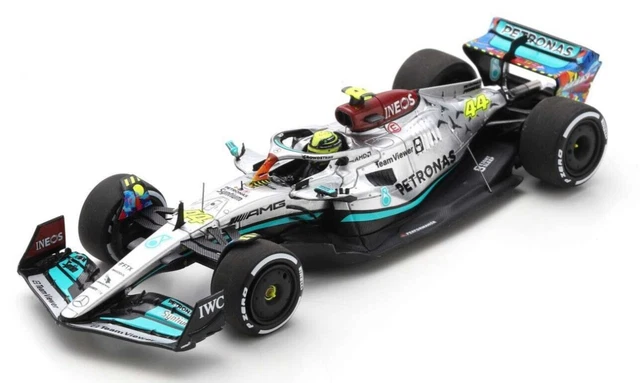 MERCEDES AMG PETRONAS W13 E Lewis Hamilton #44 Miami GP 2022 S8536