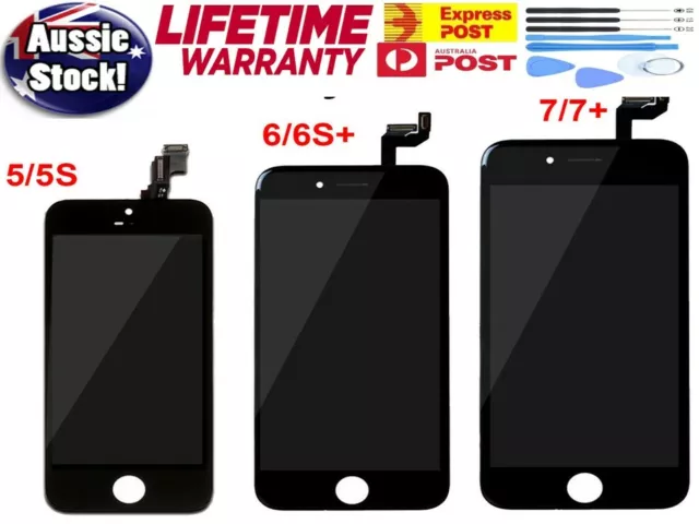 iPhone 7 8 Plus LCD Screen Replacement 6s 6 Touch Full Display Assembly + Tools