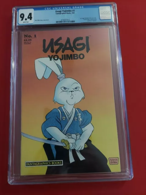 Usagi Yojimbo #1  CGC 9.4  Stan Sakai