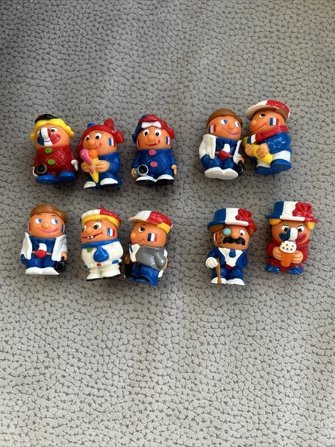Lot 14 Figurines Équipe De France Fff Foot 1997 Corinthian Ffp