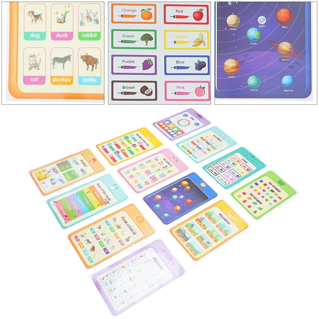 EDUCATIONAL POSTER PAPER Toddler Child Kids Learning Posters Supply ...