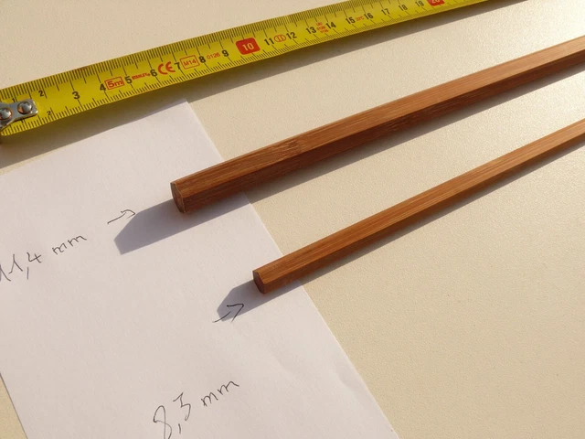 Lot 3 Cannes Carpe Bambou Refendu Pezon Et Michel - Blank Canne Fishing Rod 285cm 15-30g