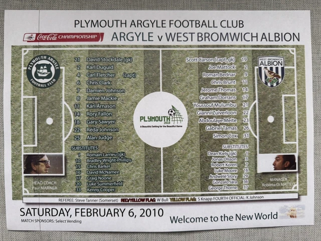 Programme / Ticket / Souvenir Match West Bromwich Albion Vs Southampton Du 22/02/2005 - Football