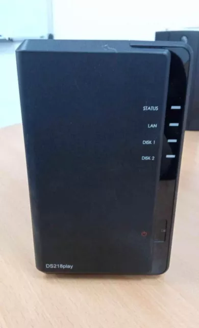 Synology Disk Station DS-218 Play  2 Bay NAS Enclosure - No HDD