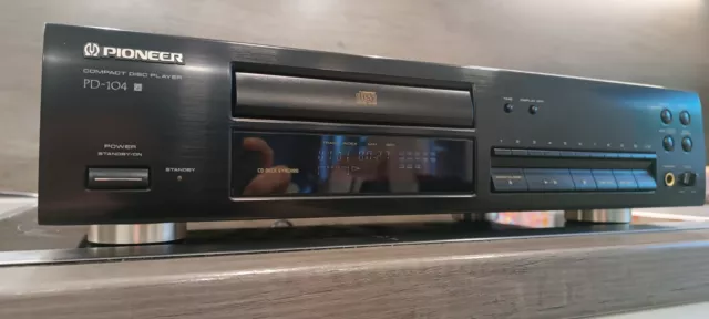 Pioneer PD 104 CD Player Mit Bedienungsanleitung