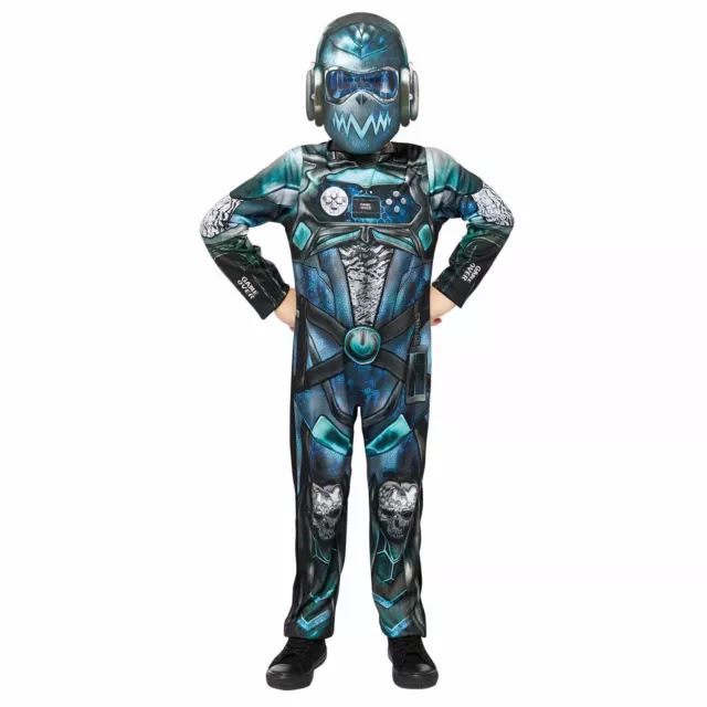 Enfants Joueur Déguisement Garçon Futuriste Robot Halloween Cosplay Robe Dessus