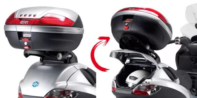 GIVI Porte-Valises Basculable Monokey SR134 Piaggio MP3 125/250/400 06/11