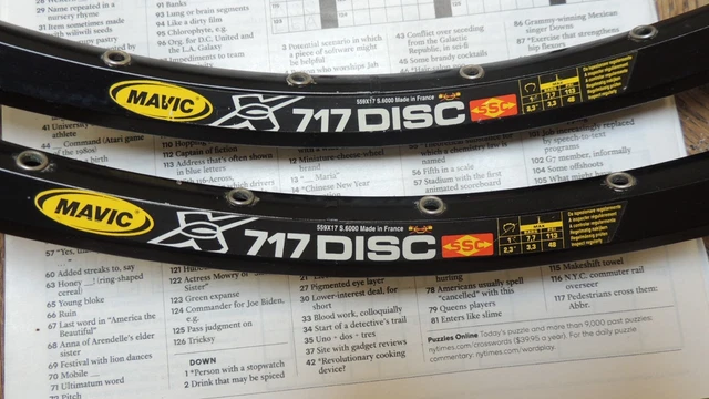 SSC MAVIC XC717 disc rim 559x17 32h SSC MAVIC XC717 disc rim 559x17 32h