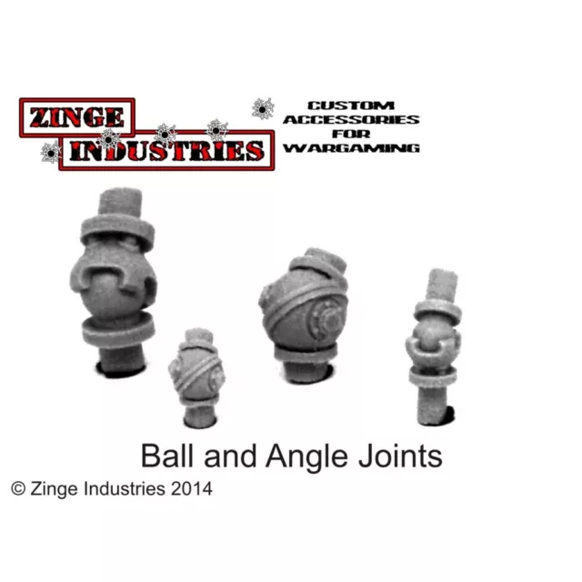 Zinge Industries Ball and Socket Joint Set x2 Mechanical Bits New S-BLJ01