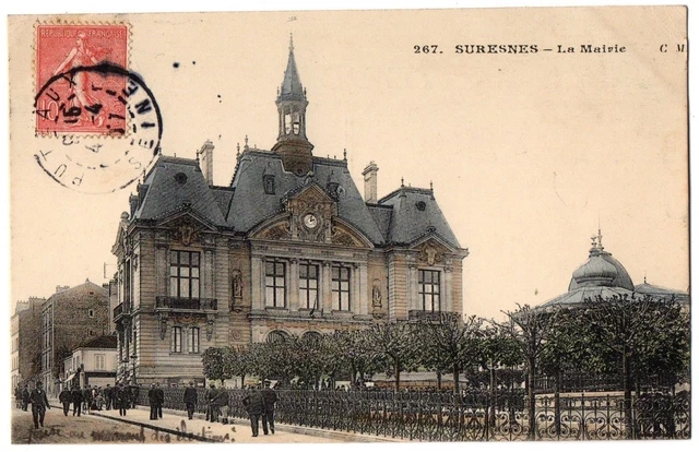 CPA 92 - SURESNES (Hauts de Seine) - 267. La Mairie - C. M.