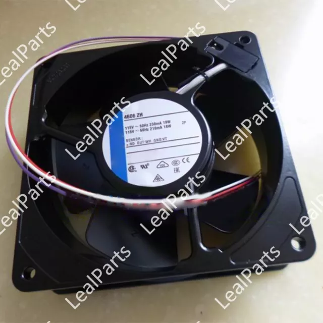 4606ZH Inverter Fan Axial Fan 115VAC 18W 119*119*38mm 105.9CFM 3100rpm