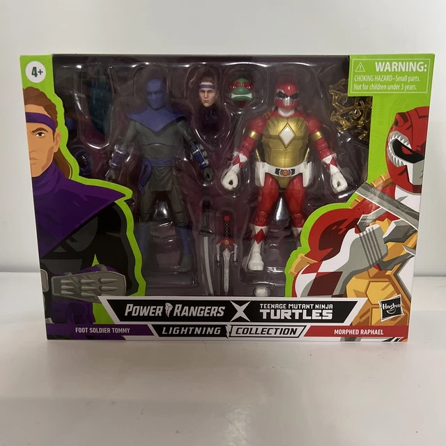 Lightning Collection: Power Rangers X Teenage Mutant Ninja Turtles Raphael Tommy