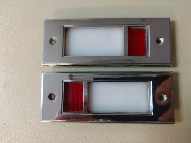 1964 Mercury Comet Cyclone Caliente interior Light Door Panel lamps Pair 64 Ford