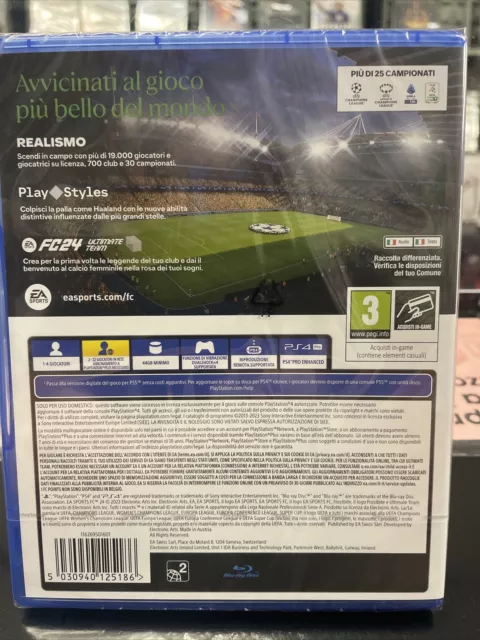 EA Sports FC 24 PS4 PLAYSTATION 4 ITA (FIFA 24) 2