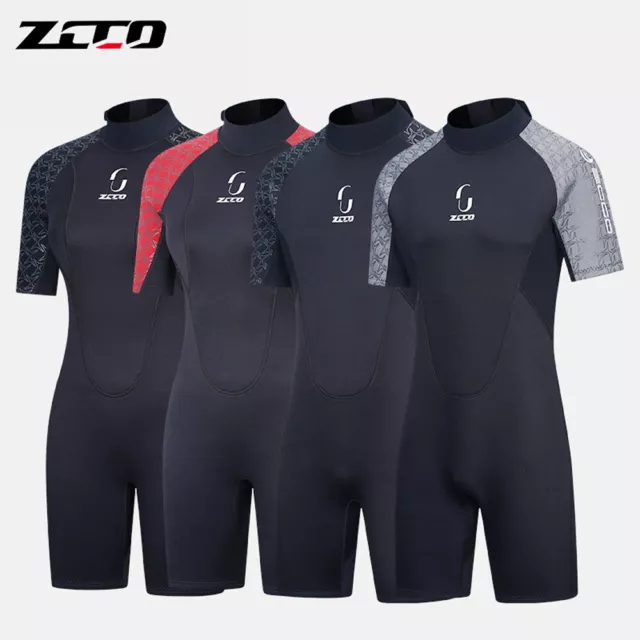 3mm Neopren Herren Damen Schwimmen Paar Tauchen Nassanzug Shorty Surfen Wetsuit