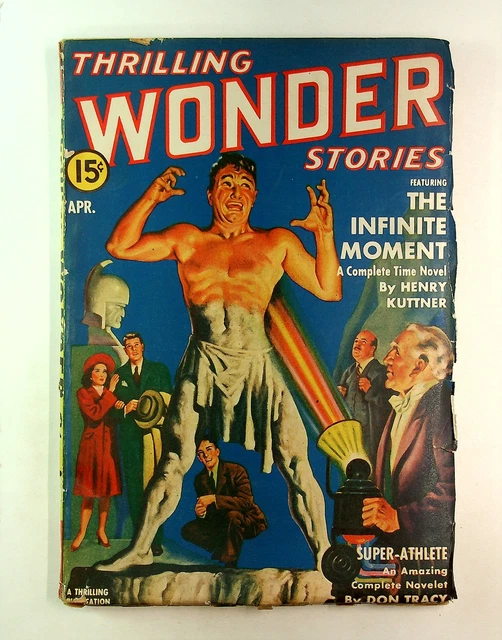 Thrilling Wonder Stories Pulp Apr 1942 Vol. 22 #1 FN