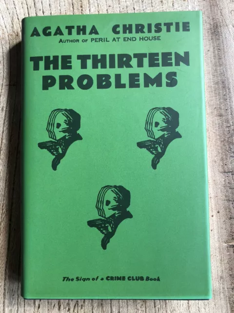 Agatha Christie, The Thirteen Problems, Crime Club 2006 Facsimile Hardback