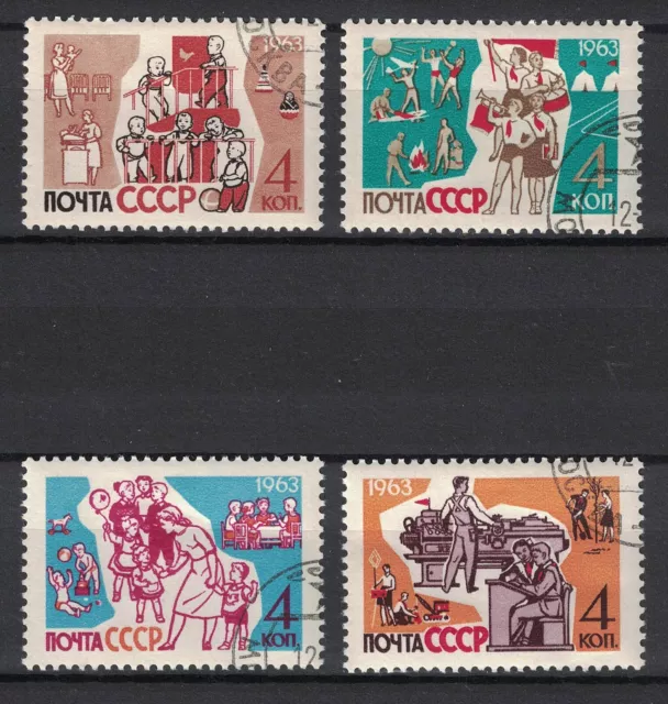 RUSSIA,USSR:1963 SC#2697-00 Used CTO Childrens n691