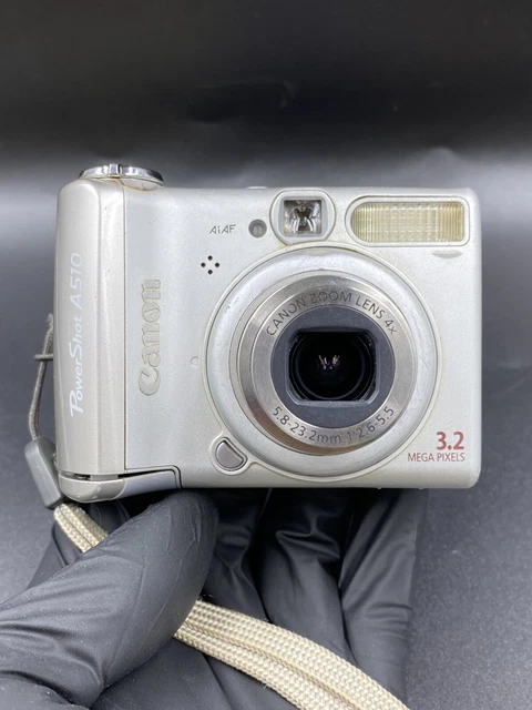 Canon PowerShot A510 3.2MP Digital Camera - Silver