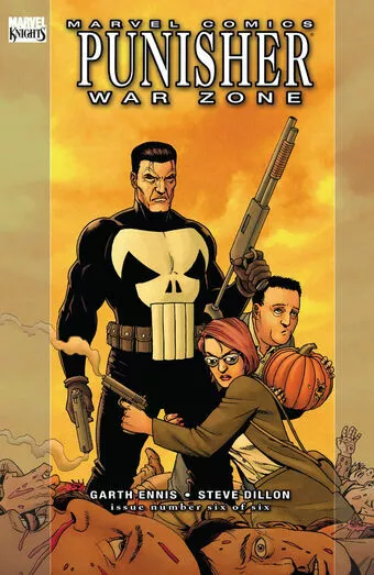 Punisher War Zone #6  Marvel Comic Book, 2009, Garth Ennis, NM
