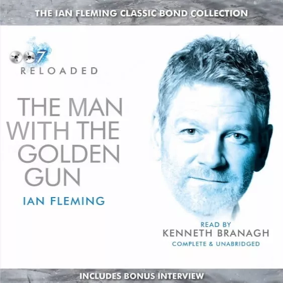 Ian Fleming James Bond The Man With The Golden Gun Audio Book mp3 CD with bonus