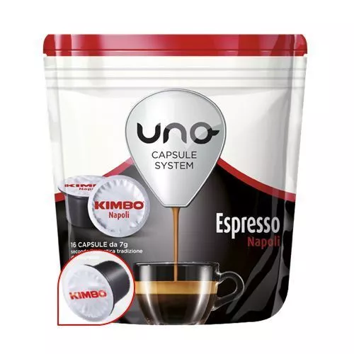 16 Dosettes 'Ein Capsules System Kimbo Espresso Naples Originales Break Shop