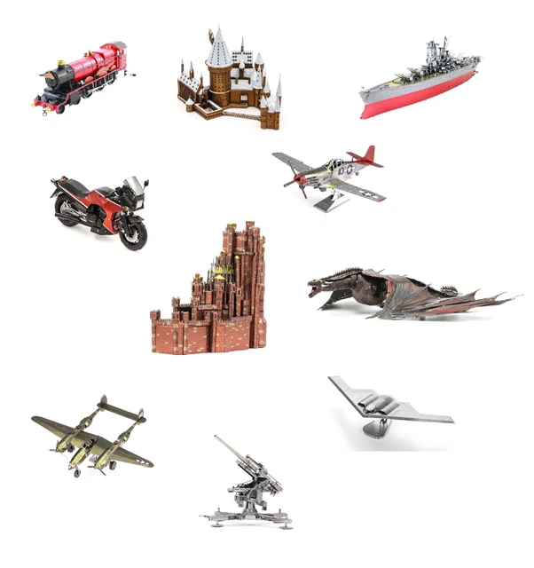 METAL EARTH FASCINATIONS Puzzle 3D en métal série Premium, 3D metal ...
