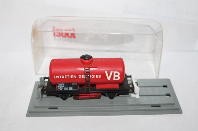 Lot De 4 Wagons Nettoyeurs De Voie Jouef - Réf 6495, 6560, 6307, 6260 - Train HO