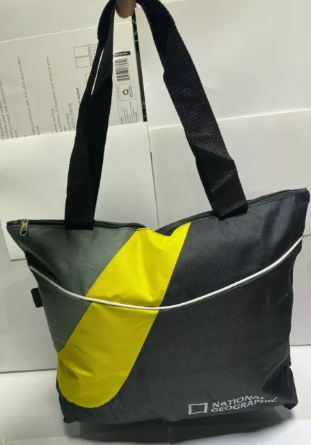 ◆NATIONAL GEOGRAPHIC◆ N233ATO550 Travel Tote Bag BLACK N23 NATIONAL GEOGRAPHIC TOTE Bag Two Pocket Zipper Top Shoulder