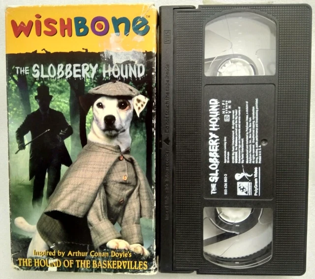 WISHBONE THE SLOBBERY Hound VHS The Hound Of The