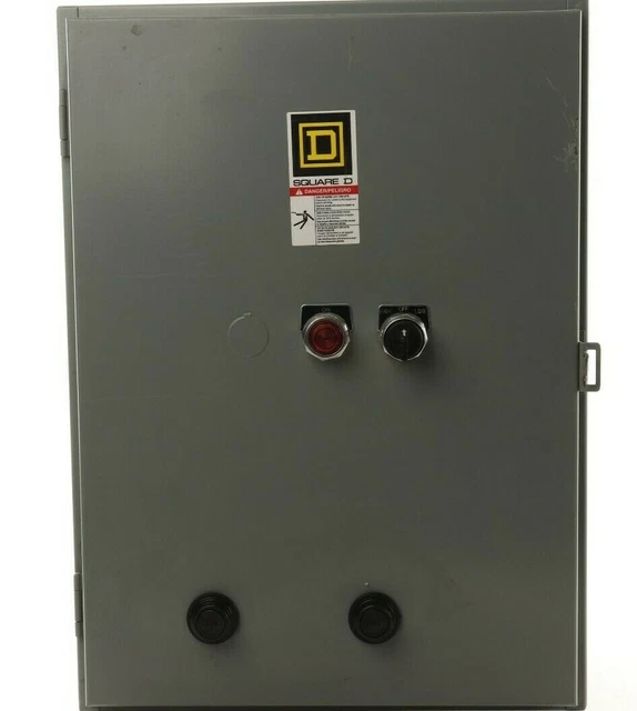 Square D 8810SBG1V83C7FF4P1T 2 Speed AC Starter  NIB Size 0